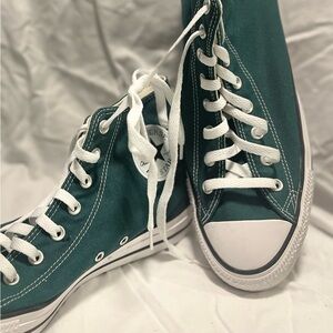 Converse Men's Green High-Top Athletic Shoes